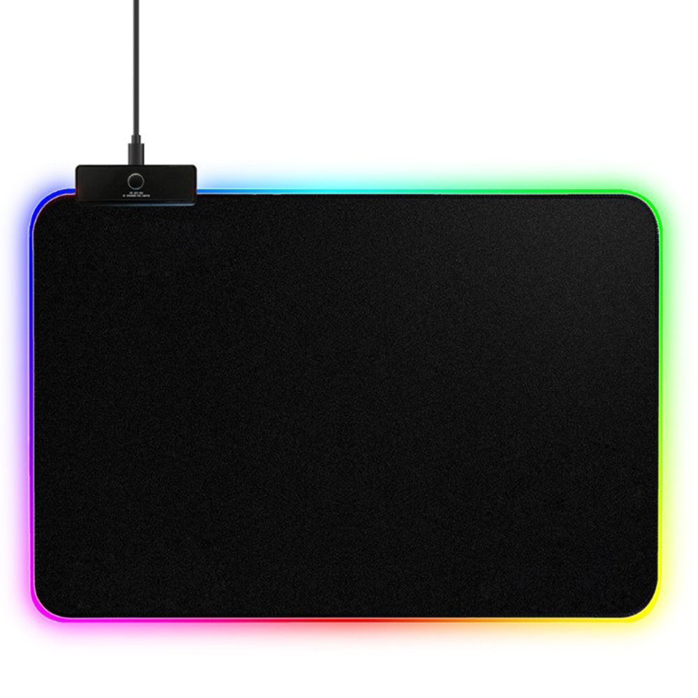 350x250x3mm RGB Gaming Mouse Pad USB Colorful LED Light Cool Mouse Mat 350x250x3mm RGB Gaming Mouse Pad USB Colorful LED Light Cool Mouse Mat